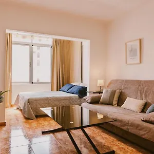 Estudio En A 3 Minutos Andando De La Playa Apartamento